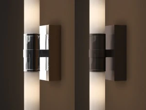 rh cade double sconce 3D Model
