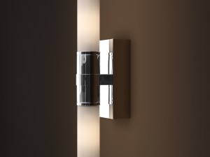 rh cade double sconce 3D 모델