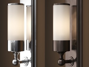 rh keller sconce 3Dモデル