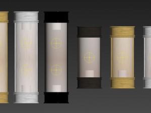 rh kent sconce 3D Model