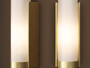 rh powell sconce 3D 모델
