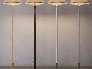 Lampada da tavolo a candeliere piccola destra Modello 3D