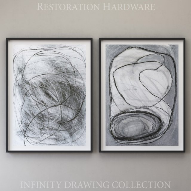 infinity drawing collection Modelo 3D .c4d .max .obj .3ds .fbx .stl .blend 