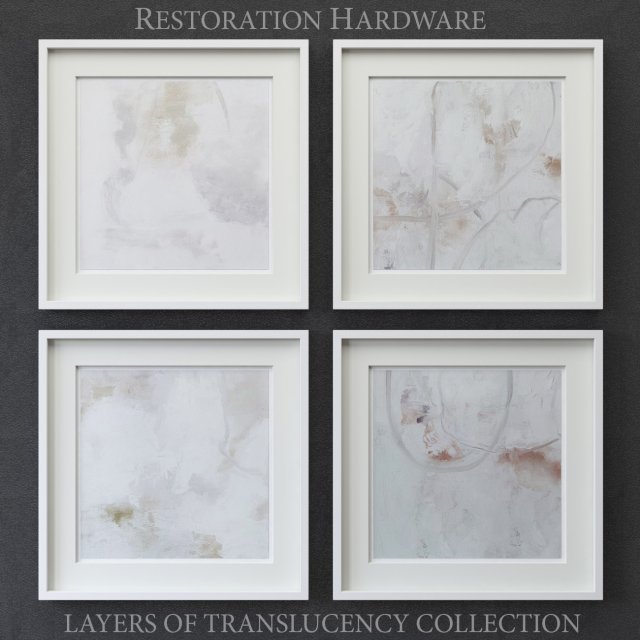 layers of translucency collection 3D Model .c4d .max .obj .3ds .fbx .stl .blend 