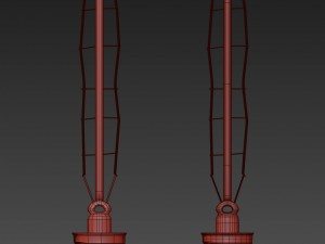 vintage cylinder filament bulb Modelo 3D