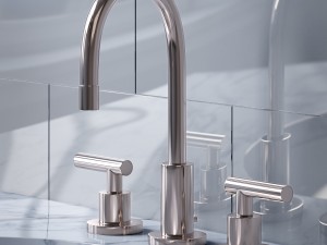 sutton lever-handle 8in widespread faucet 3D 모델