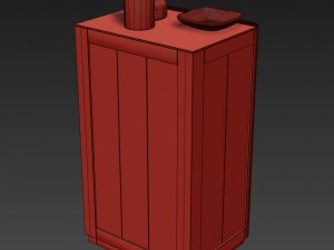 martens short bath cabinet 3D 模型