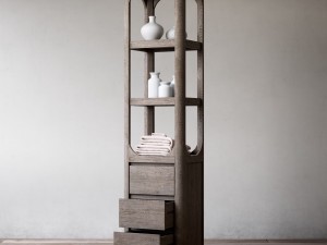 rh martens tall bath cabinet 3D मॉडल