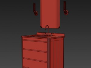 martens single vanity 3D-Modell