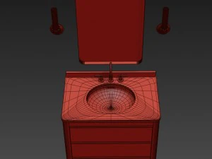 martens single vanity 3D Model