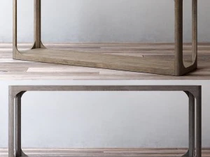 martens 長方形コンソールテーブル 3Dモデル