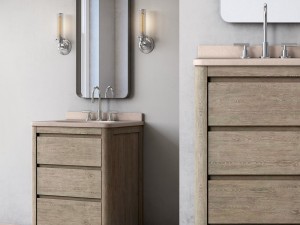 martens powder room vanity 3D Model