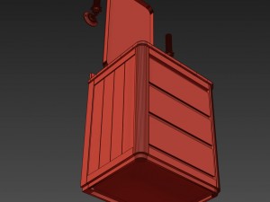 martens powder room vanity 3D 모델