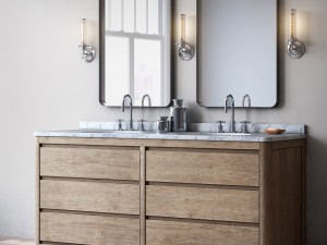 rh martens double vanity Modèle 3D