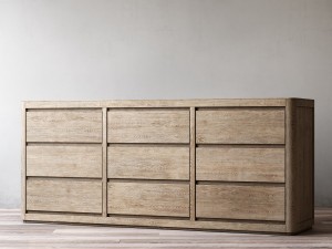 rh martens 9-drawer dresser 3D Model