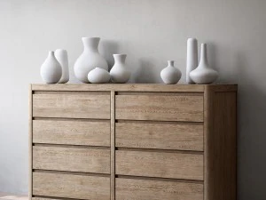 martens grande commode 8 tiroirs Modèle 3D