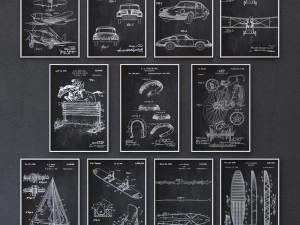 juniqe vehicle print collection Modelo 3D