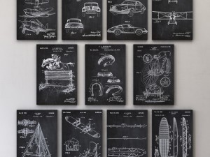 juniqe vehicle print collection Modelo 3D