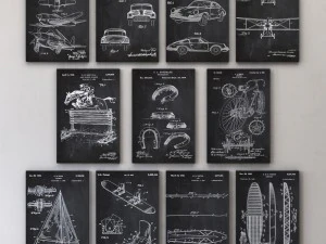 juniqe vehicle print collection 3D Model