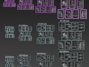 juniqe vehicle print collection Modelo 3D