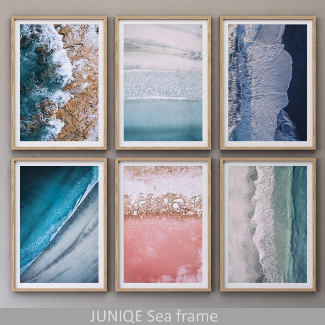 sea frame 3D Model .c4d .max .obj .3ds .fbx .stl .blend 
