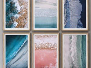 морская рамка 3D Модель