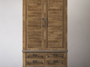 mercantile armoire Modello 3D