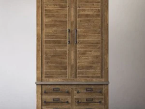 mercantile armoire 3D Model