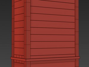 mercantile armoire Modello 3D