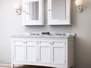 cartwright double vanity 3D 模型