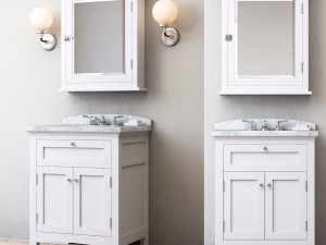 rh cartwright powder room vanity 3D Модель