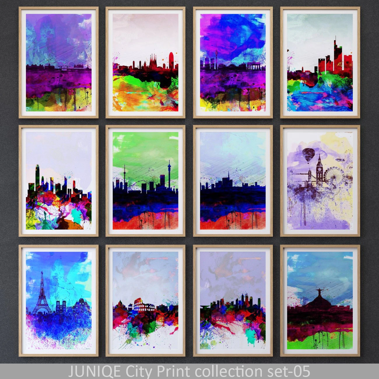 city print collection set-05 3D Model .c4d .max .obj .3ds .fbx .stl .blend 
