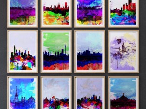city print collection set-05 3D Model