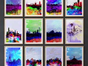 シティプリントコレクションセット-05 3Dモデル