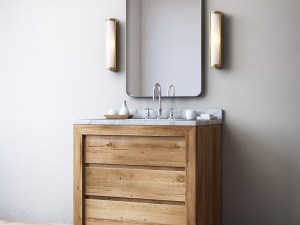 rh reclaimed russian oak single vanity 3D 모델