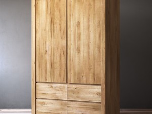rh reclaimed russian oak armoire 3D Model