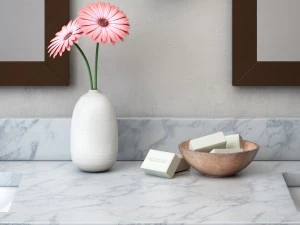hutton double floating vanity 3D Model