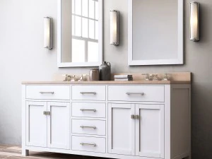 Р.Х. Хаттон, двойной туалетный столик 3D Модель