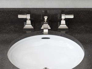 rh hutton double vanity Modelo 3D