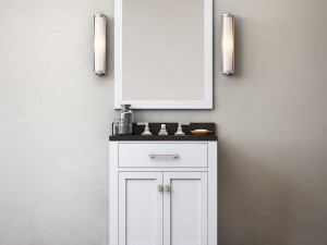 rh hutton powder room vanity 3D Model