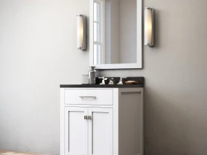 rh hutton powder room vanity 3D Model