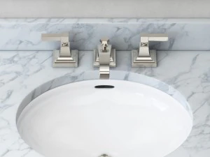 rh hutton powder room vanity 3D Model