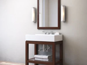 rh hutton single console washstand 3D Model