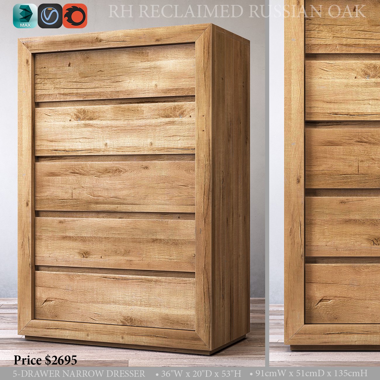 Reclaimed russian oak dresser deals