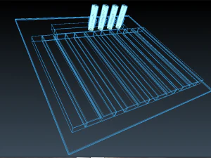 protoboard anim&eacute; Modèle 3D