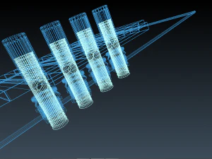 protoboard anim&eacute; Modèle 3D