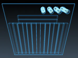 protoboard anim&eacute; Modèle 3D