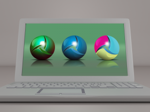 laptop computer 3D 模型