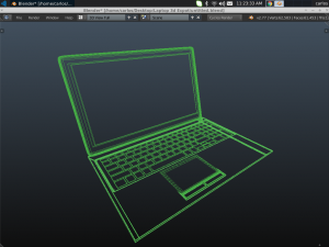 laptop computer 3D Model