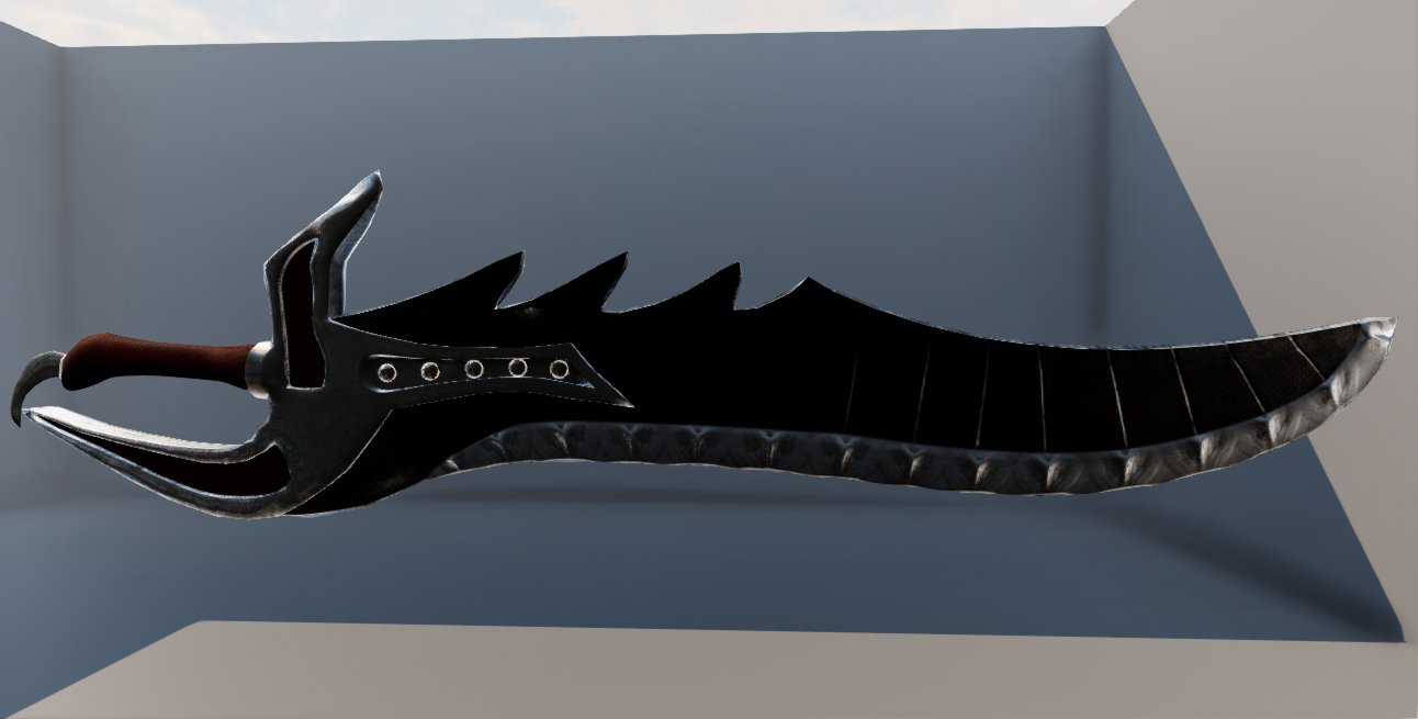 Berserk - Dragon Slayer Sword - Asset Free 3D Model in Melee 3DExport